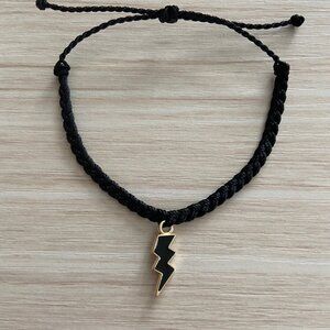lightning bolt // charm bracelet
